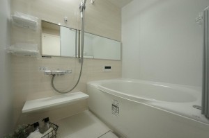 大阪市旭区新森、マンションの風呂画像です