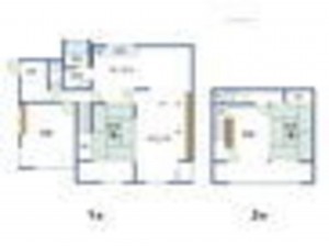 宮崎市月見ケ丘、中古一戸建ての間取り画像です