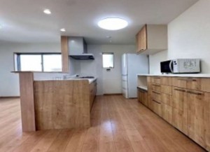 大阪市生野区生野西、中古一戸建てのキッチン画像です