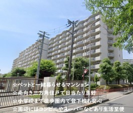 大阪市都島区友渕町、マンションの外観画像です