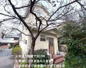 大阪市生野区勝山南、中古一戸建ての外観画像です