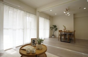 大阪市城東区中央、マンションの寝室画像です