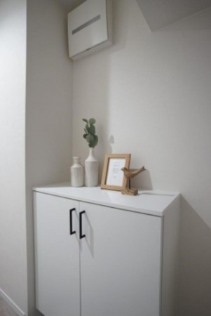 大阪市城東区中央、マンションの玄関画像です