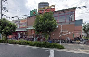 大阪市東成区中本、マンションのスーパー画像です