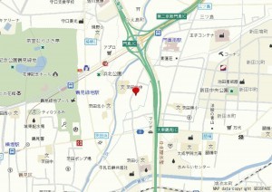 大阪市鶴見区茨田大宮、中古一戸建ての地図画像です
