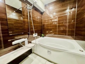 大阪市都島区友渕町、マンションの風呂画像です