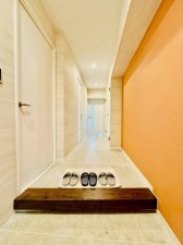 大阪市都島区友渕町、マンションの玄関画像です