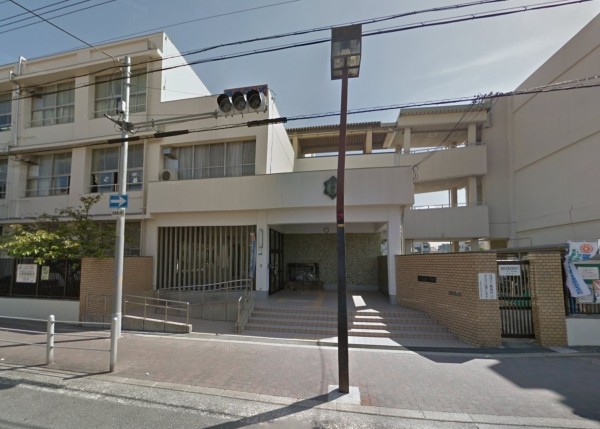 大阪市都島区友渕町、マンションの小学校画像です