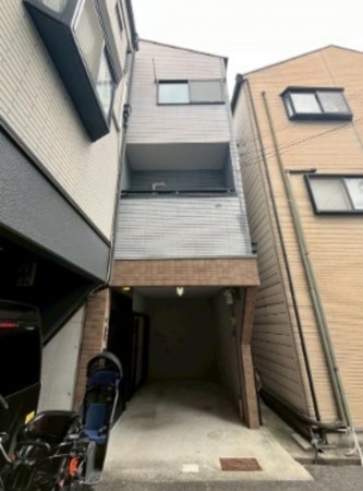 大阪市城東区東中浜、中古一戸建ての外観画像です