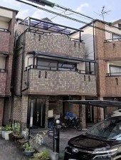 大阪市生野区巽西、中古一戸建ての間取り画像です