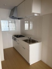 大阪市旭区新森、マンションのキッチン画像です