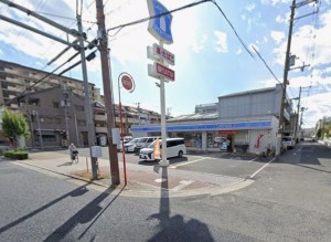 大阪市生野区田島、新築一戸建てのコンビニ画像です