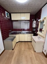 大阪市旭区清水、中古一戸建てのキッチン画像です