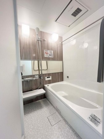 大阪市都島区友渕町、マンションの風呂画像です