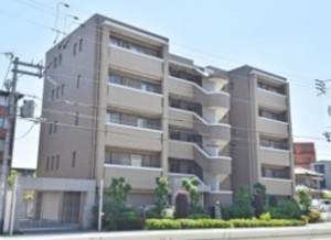 大阪市、マンションの外観画像です