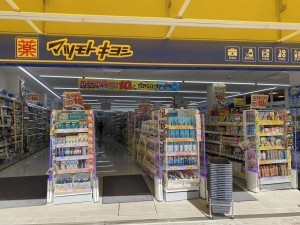 大阪市城東区鴫野西、中古一戸建てのドラッグストア画像です