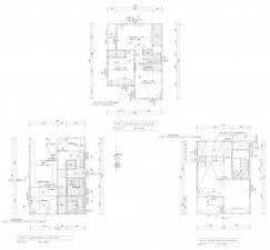 大阪市東成区大今里、中古一戸建ての間取り画像です