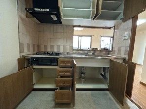 大阪市城東区今福東、マンションのキッチン画像です