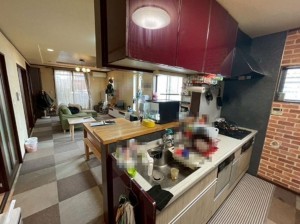 大阪市生野区小路東、中古一戸建てのキッチン画像です