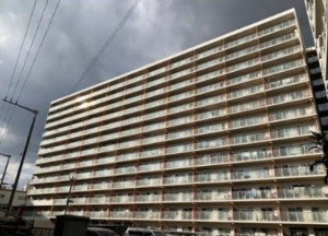 大阪市都島区大東町、マンションの外観画像です