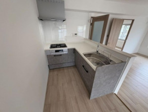 大阪市都島区大東町、マンションのキッチン画像です