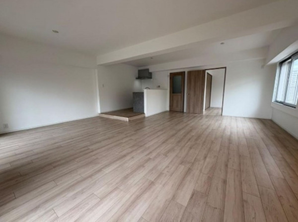 大阪市都島区大東町、マンションの居間画像です