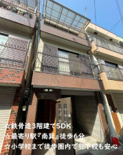 大阪市生野区巽南、中古一戸建ての外観画像です