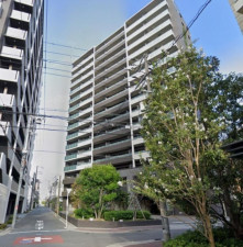 大阪市都島区都島本通、マンションの外観画像です