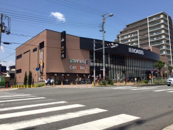 大阪市城東区成育、中古一戸建てのスーパー画像です