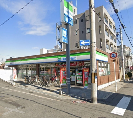 大阪市城東区鴫野西、マンションのコンビニ画像です