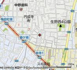 大阪市生野区生野東、中古一戸建ての周辺画像画像です