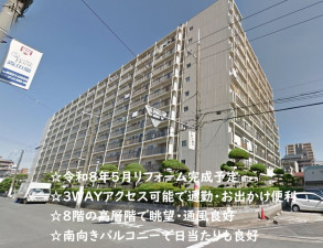 大阪市城東区野江、マンションの外観画像です