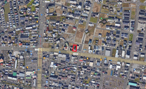 宮崎市稗原町、土地の間取り画像です