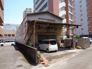宮崎市橘通西、土地の画像です