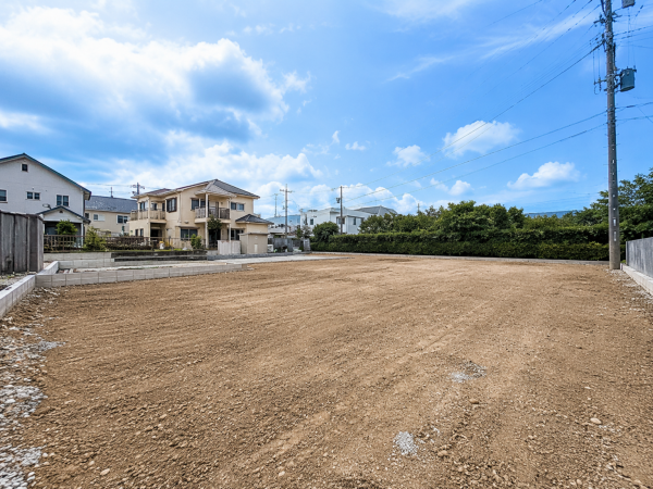 宮崎市学園木花台桜、土地の画像です
