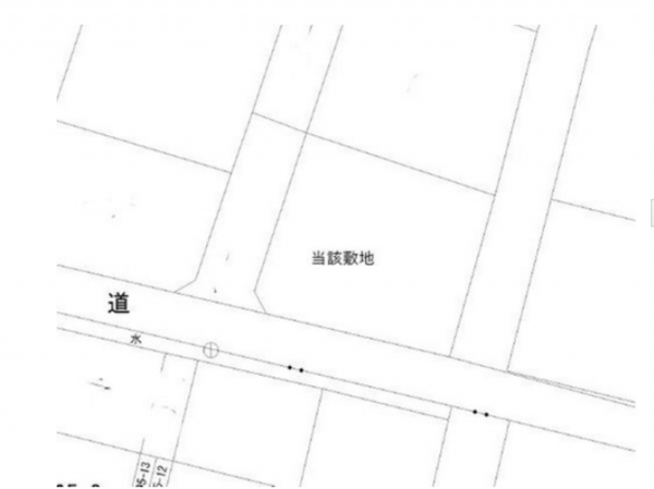 宮崎市大塚町、土地の間取り画像です