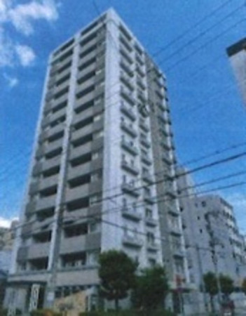 大阪市都島区中野町、マンションの外観画像です