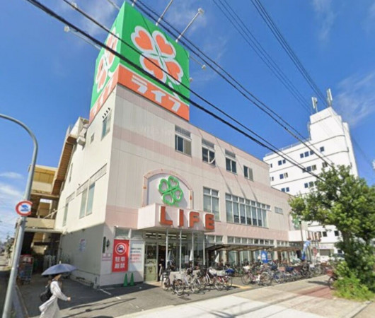 大阪市生野区田島、マンションのスーパー画像です
