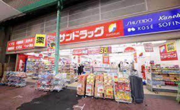 大阪市城東区今福南、中古一戸建てのドラッグストア画像です