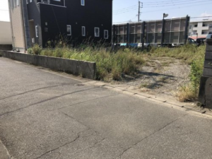宮崎市日ノ出町、土地の画像です