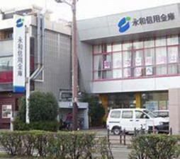 大阪市生野区田島、中古一戸建ての銀行画像です