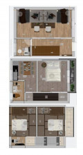大阪市東成区玉津、中古一戸建ての間取り画像です