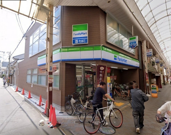 大阪市東成区大今里南、中古一戸建てのコンビニ画像です