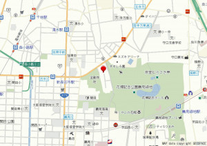 大阪市鶴見区緑、新築一戸建ての地図画像です