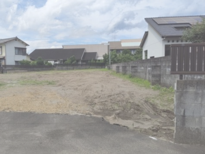 宮崎市村角町、土地の画像です