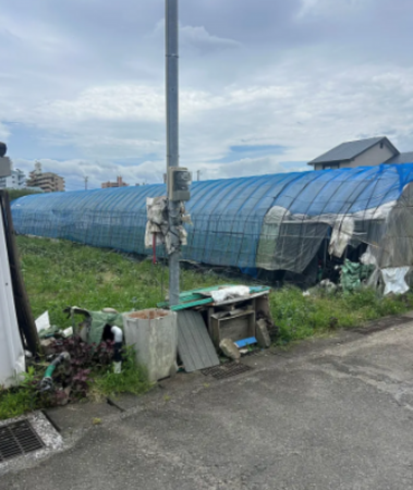 宮崎市日ノ出町、土地の画像です