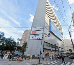 大阪市城東区新喜多、マンションのショッピングセンター画像です