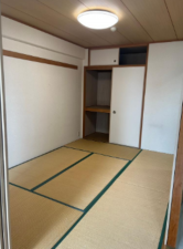 大阪市城東区鴫野西、マンションの寝室画像です