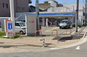 大阪市東成区深江南、マンションのコンビニ画像です