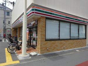 大阪市東成区大今里、中古一戸建てのコンビニ画像です